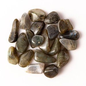 50g Tumbled Labradorite Gemstone Crystals 10-30 Stones Gem Rock Specimens